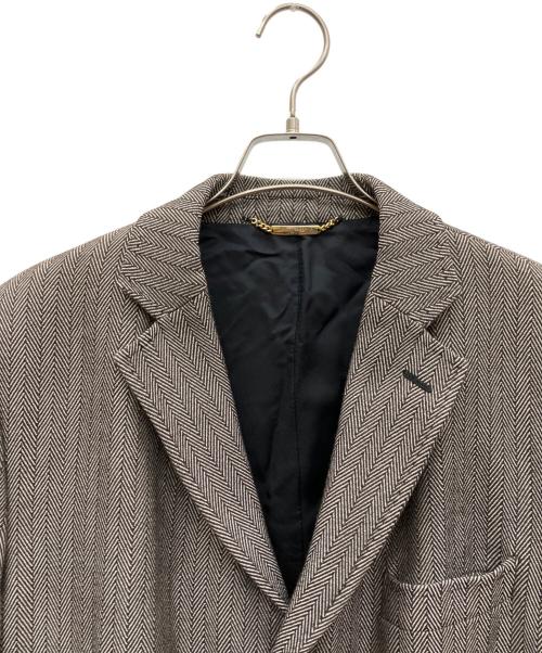 DOLCE & GABBANA（ドルチェ＆ガッバーナ）DOLCE & GABBANA (ドルチェ＆ガッバーナ) ウールチェスターコート ブラウン サイズ:SIZE 52の古着・服飾アイテム