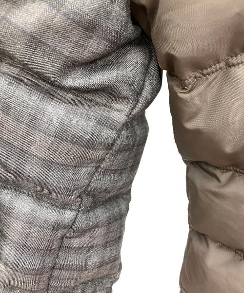 DUVETICA（デュベティカ）DUVETICA (デュベティカ) RARO　ダウンジャケット ブラウン×グリーン サイズ:46の古着・服飾アイテム