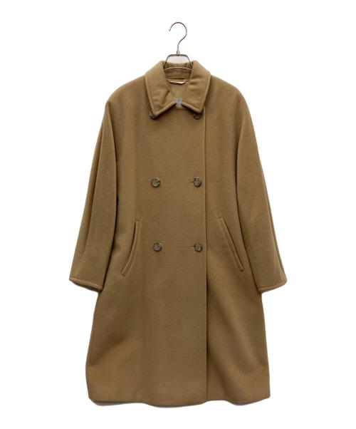MaxMara（マックスマーラ）MaxMara (マックスマーラ) ウールチェスターコート ベージュ サイズ:SIZE 38の古着・服飾アイテム