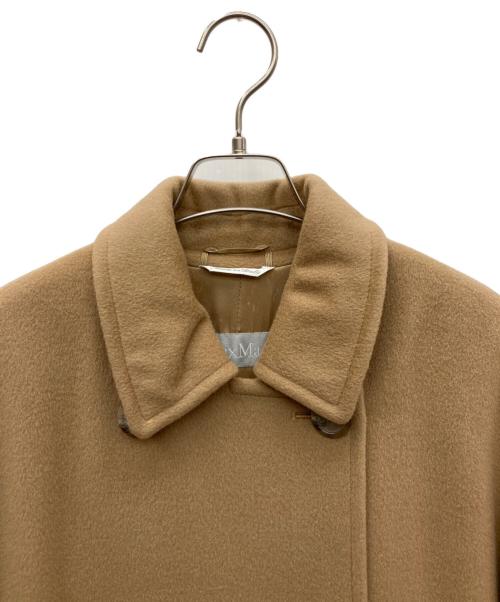 MaxMara（マックスマーラ）MaxMara (マックスマーラ) ウールチェスターコート ベージュ サイズ:SIZE 38の古着・服飾アイテム