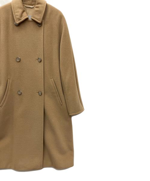 MaxMara（マックスマーラ）MaxMara (マックスマーラ) ウールチェスターコート ベージュ サイズ:SIZE 38の古着・服飾アイテム