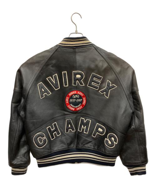 AVIREX（アヴィレックス）AVIREX (アヴィレックス) Avirex-Aero 50th Anniversary 1937-1987 Special Equipment ブラック サイズ:XSの古着・服飾アイテム