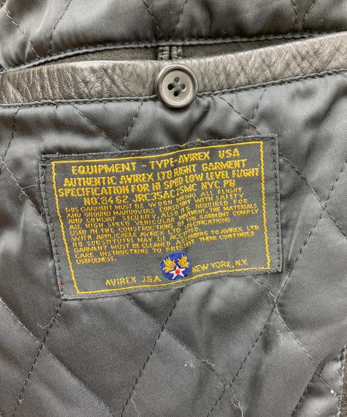 AVIREX（アヴィレックス）AVIREX (アヴィレックス) Avirex-Aero 50th Anniversary 1937-1987 Special Equipment ブラック サイズ:XSの古着・服飾アイテム