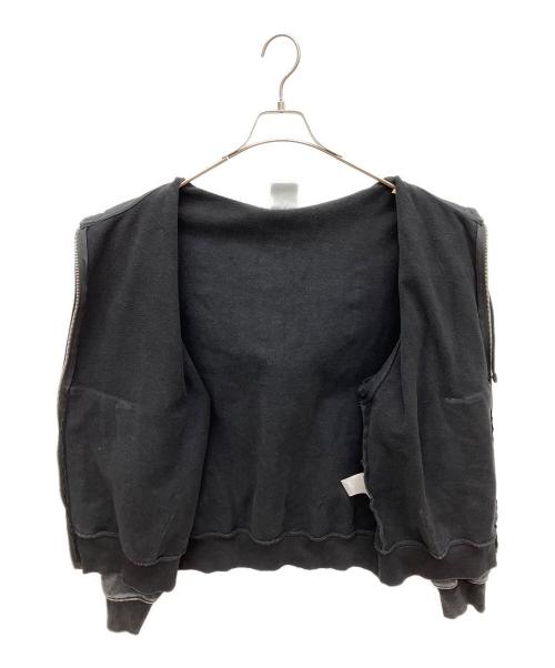 OY（オーワイ）OY (オーワイ) CROSS FADE WASHED HOODIE ZIP UP グレー サイズ:Mの古着・服飾アイテム