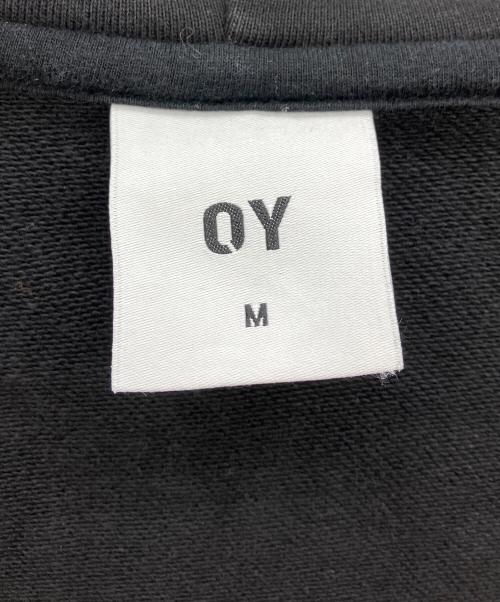 OY（オーワイ）OY (オーワイ) CROSS FADE WASHED HOODIE ZIP UP グレー サイズ:Mの古着・服飾アイテム