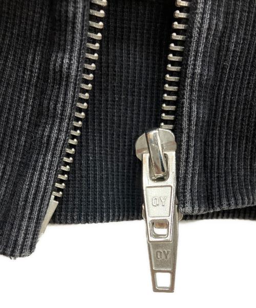 OY（オーワイ）OY (オーワイ) CROSS FADE WASHED HOODIE ZIP UP グレー サイズ:Mの古着・服飾アイテム
