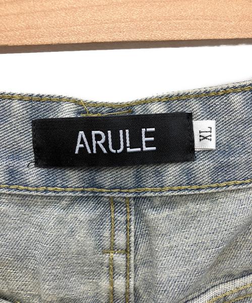 ARULE（アリュール）ARULE (アリュール) ステッチバルーンデニム ブルー サイズ:XLの古着・服飾アイテム