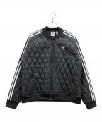 adidasアディダス）の古着「Quilted Super Star Track Top JKT Originals」｜ブラック