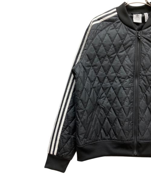 adidas（アディダス）adidas (アディダス) Quilted Super Star Track Top JKT Originals ブラック サイズ:SIZE 2XLの古着・服飾アイテム