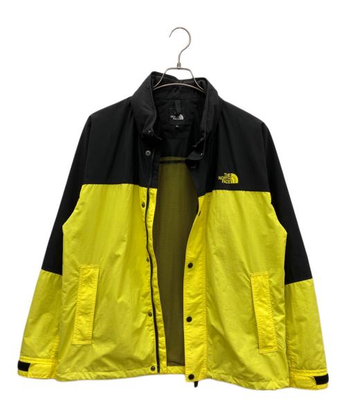 THE NORTH FACE（ザ ノース フェイス）THE NORTH FACE (ザ ノース フェイス) ハイドレナウィンドジャケット ブラック×イエロー サイズ:SIZE Lの古着・服飾アイテム