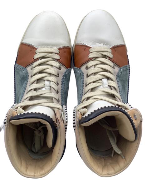 Christian Louboutin（クリスチャン・ルブタン）Christian Louboutin (クリスチャン・ルブタン) LOUBIKICK FLAT CALF PAT VOIE CMA3 VERSION MULTI SNEAKER マルチカラー サイズ:SIZE 42の古着・服飾アイテム