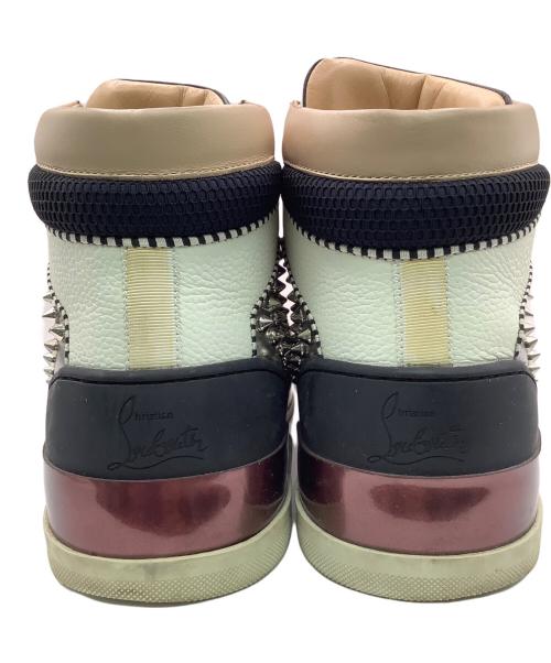 Christian Louboutin（クリスチャン・ルブタン）Christian Louboutin (クリスチャン・ルブタン) LOUBIKICK FLAT CALF PAT VOIE CMA3 VERSION MULTI SNEAKER マルチカラー サイズ:SIZE 42の古着・服飾アイテム