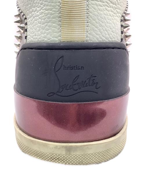 Christian Louboutin（クリスチャン・ルブタン）Christian Louboutin (クリスチャン・ルブタン) LOUBIKICK FLAT CALF PAT VOIE CMA3 VERSION MULTI SNEAKER マルチカラー サイズ:SIZE 42の古着・服飾アイテム