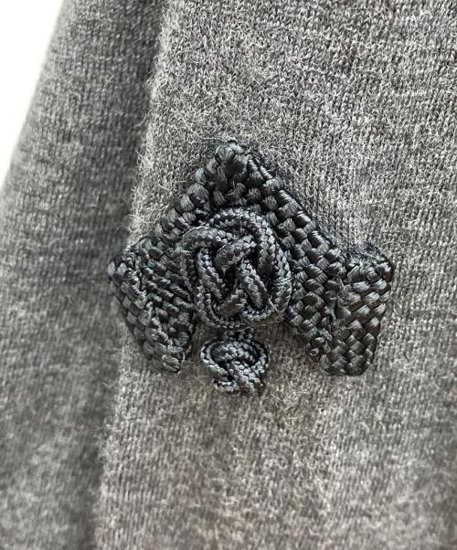 LOUIS VUITTON（ルイ ヴィトン）LOUIS VUITTON (ルイ ヴィトン) 長袖ポロシャツ グレー サイズ:SIZE Sの古着・服飾アイテム
