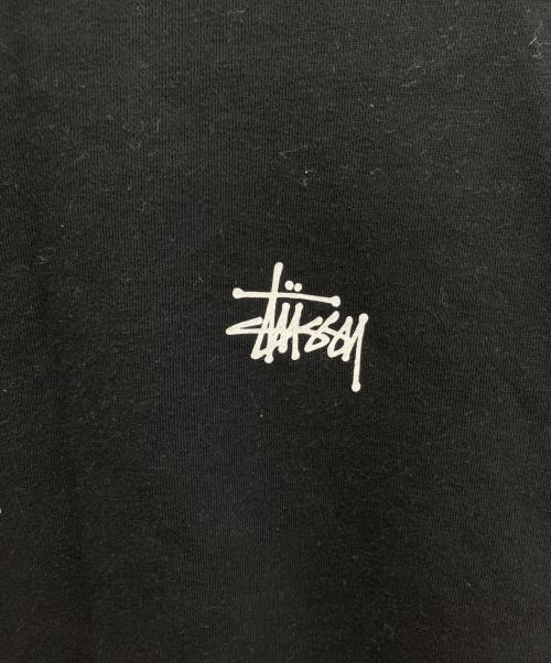 stussy（ステューシー）stussy (ステューシー) ロゴ クルーネック スウェット ブラック サイズ:SIZE Sの古着・服飾アイテム