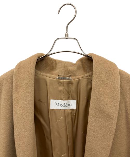 MaxMara（マックスマーラ）MaxMara (マックスマーラ) ロングコート ブラウン サイズ:SIZE 38の古着・服飾アイテム