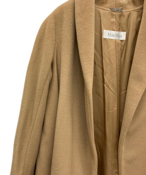MaxMara（マックスマーラ）MaxMara (マックスマーラ) ロングコート ブラウン サイズ:SIZE 38の古着・服飾アイテム