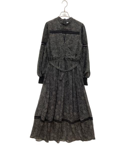 Ameri（アメリ）Ameri (アメリ) 長袖ワンピース ブラック サイズ:不明の古着・服飾アイテム