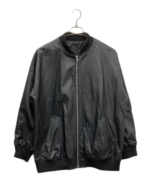 Tree Cafe（ツリーカフェ）tree cafe (ツリーカフェ) MA-1ジャケット ブラック サイズ:SIZE Fの古着・服飾アイテム