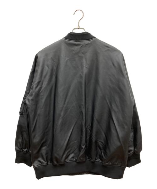 Tree Cafe（ツリーカフェ）tree cafe (ツリーカフェ) MA-1ジャケット ブラック サイズ:SIZE Fの古着・服飾アイテム