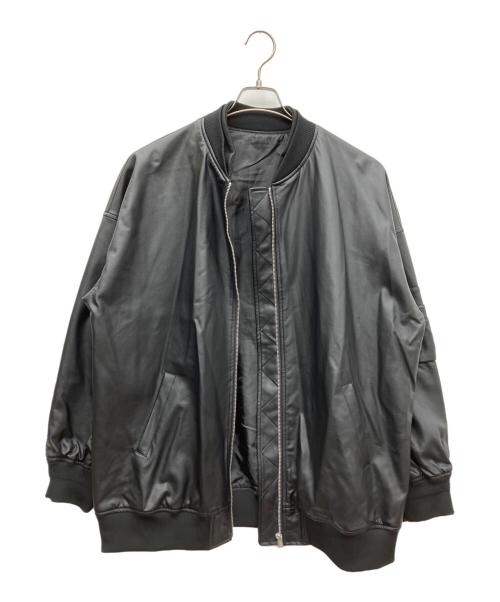 Tree Cafe（ツリーカフェ）tree cafe (ツリーカフェ) MA-1ジャケット ブラック サイズ:SIZE Fの古着・服飾アイテム