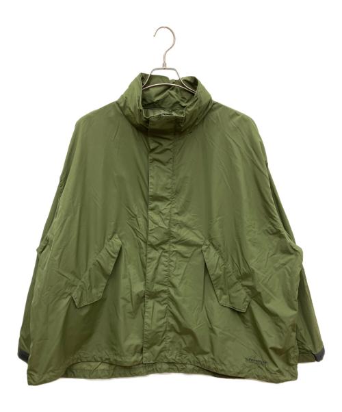MARMOT（マーモット）Marmot (マーモット) BEAMS (ビームス) ショートワイドナイロンジャケット グリーン サイズ:SIZE Mの古着・服飾アイテム