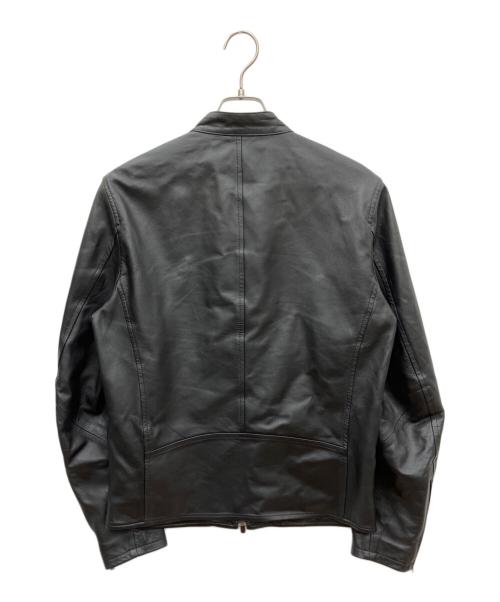 theory（セオリー）theory (セオリー) シングルライダースジャケット ブラック サイズ:SIZE Sの古着・服飾アイテム