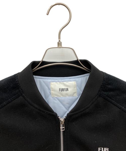 furfur（ファーファー）FURFUR (ファーファー) ブルゾン ブラック サイズ:SIZE Freeの古着・服飾アイテム