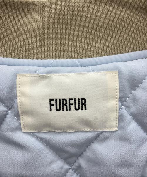 furfur（ファーファー）furfur (ファーファー) パッチワークスタジャン カーキ サイズ:Fの古着・服飾アイテム