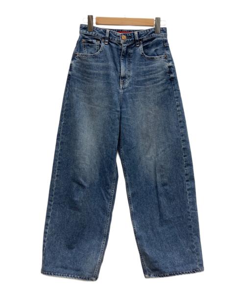 RED CARD（レッドカード）RED CARD (レッドカード) ハイライズ・カーブバギーデニム インディゴ サイズ:SIZE 61cm (W24)の古着・服飾アイテム