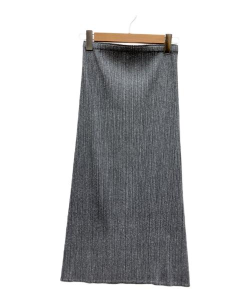 PLEATS PLEASE（プリーツプリーズ）PLEATS PLEASE (プリーツプリーズ) プリーツスカート グレー サイズ:SIZE Mの古着・服飾アイテム