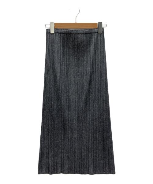 PLEATS PLEASE（プリーツプリーズ）PLEATS PLEASE (プリーツプリーズ) プリーツスカート グレー サイズ:SIZE Mの古着・服飾アイテム