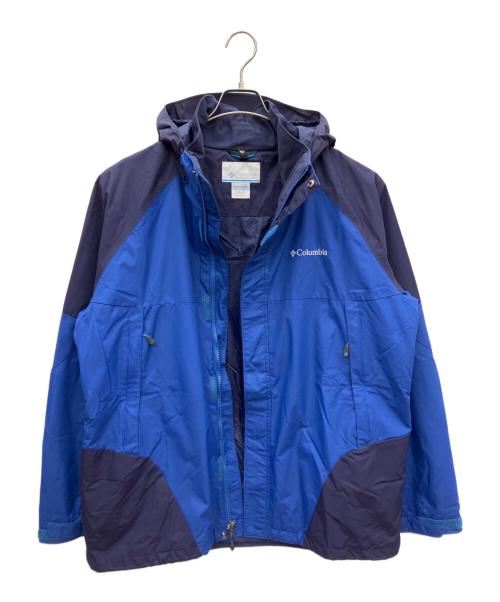 Columbia（コロンビア）Columbia (コロンビア) Erudite II Interchange Jacket ブルー×ネイビー サイズ:XLの古着・服飾アイテム