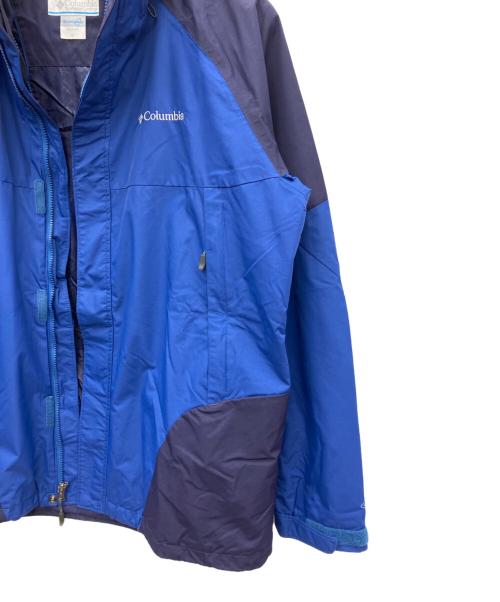 Columbia（コロンビア）Columbia (コロンビア) Erudite II Interchange Jacket ブルー×ネイビー サイズ:XLの古着・服飾アイテム