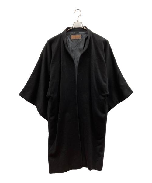 BALMAIN（バルマン）BALMAIN (バルマン) アンゴラ混ウールロングコート ブラック サイズ:Fの古着・服飾アイテム
