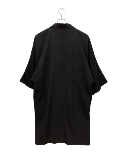 BALMAIN（バルマン）BALMAIN (バルマン) アンゴラ混ウールロングコート ブラック サイズ:Fの古着・服飾アイテム
