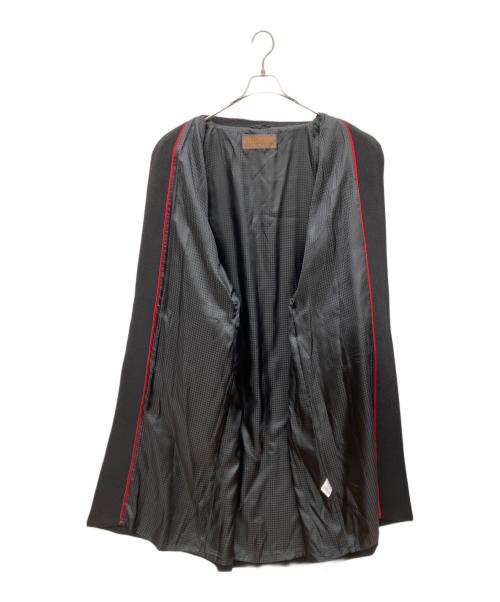 BALMAIN（バルマン）BALMAIN (バルマン) アンゴラ混ウールロングコート ブラック サイズ:Fの古着・服飾アイテム