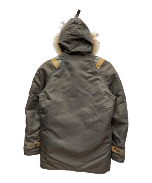 AVIREX（アヴィレックス）AVIREX (アヴィレックス) N-3B ワッペンモディファイド グレー サイズ:Mの古着・服飾アイテム