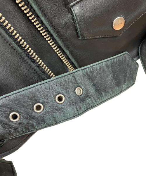 HARLEY-DAVIDSON（ハーレーダビッドソン）HARLEY-DAVIDSON (ハーレーダビッドソン) ライダースジャケット ブラック サイズ:Mの古着・服飾アイテム