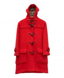 BURBERRY LONDON（バーバリーロンドン）の古着「ダッフルコート」｜レッド