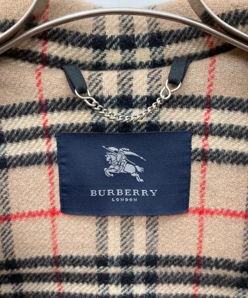 BURBERRY LONDON（バーバリーロンドン）BURBERRY LONDON (バーバリーロンドン) ダッフルコート レッド サイズ:SIZE 8REGの古着・服飾アイテム