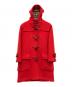 BURBERRY LONDON（バーバリーロンドン）の古着「ダッフルコート」｜レッド