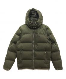 POLO RALPH LAUREN（ポロ・ラルフローレン）の古着「ウール切替ダウンジャケット」｜グリーン