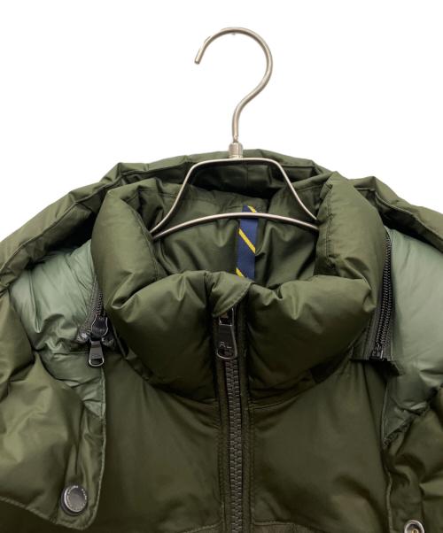 POLO RALPH LAUREN（ポロ・ラルフローレン）POLO RALPH LAUREN (ポロ・ラルフローレン) ウール切替ダウンジャケット グリーン サイズ:SIZE Sの古着・服飾アイテム