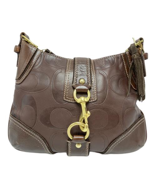 COACH（コーチ）COACH (コーチ) ショルダーバッグ ブラウンの古着・服飾アイテム