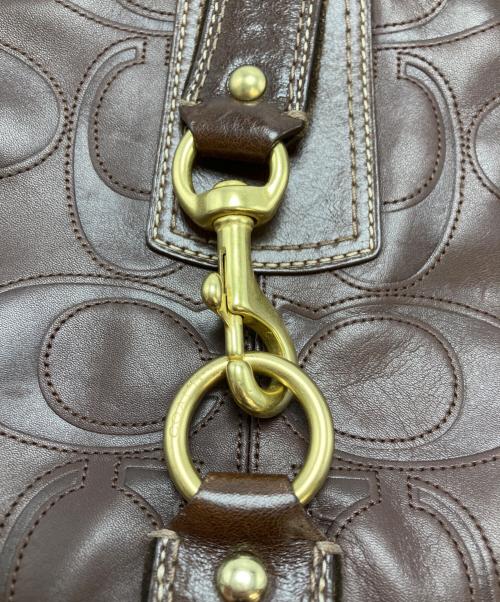 COACH（コーチ）COACH (コーチ) ショルダーバッグ ブラウンの古着・服飾アイテム