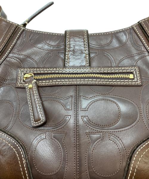 COACH（コーチ）COACH (コーチ) ショルダーバッグ ブラウンの古着・服飾アイテム