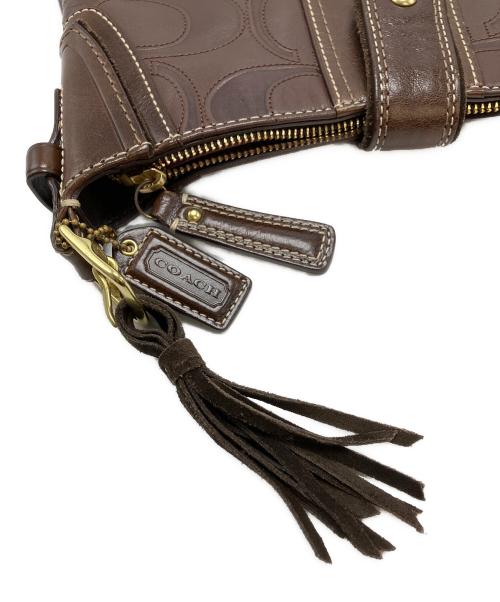 COACH（コーチ）COACH (コーチ) ショルダーバッグ ブラウンの古着・服飾アイテム