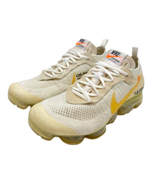 NIKE（ナイキ）NIKE (ナイキ) OFFWHITE (オフホワイト) OFF-WHITE × NIKE AIR VAPORMAX WHITE ホワイト サイズ:SIZE 27.5cmの古着・服飾アイテム
