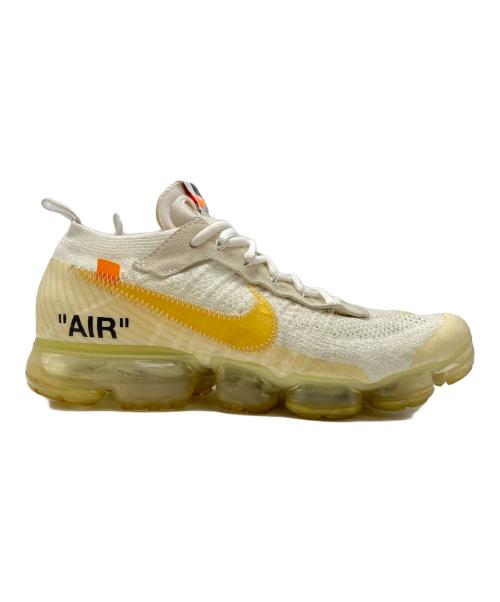 NIKE（ナイキ）NIKE (ナイキ) OFFWHITE (オフホワイト) OFF-WHITE × NIKE AIR VAPORMAX WHITE ホワイト サイズ:SIZE 27.5cmの古着・服飾アイテム